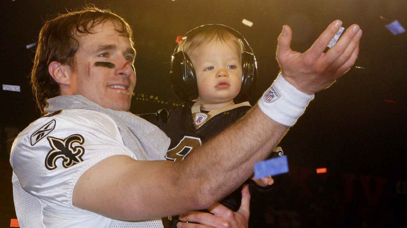Drew Brees’ son is all grown up at Hall of Fame game 16 years after viral Super Bowl moment