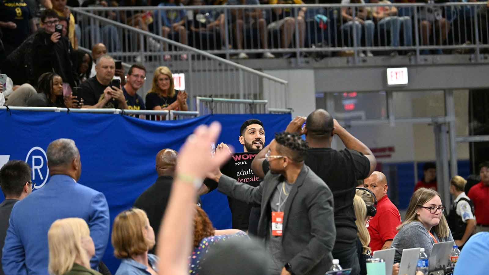 Enes Kanter Freedom whines that Sky’s Natasha Cloud should’ve been thrown out over Sophie Cunningham roast