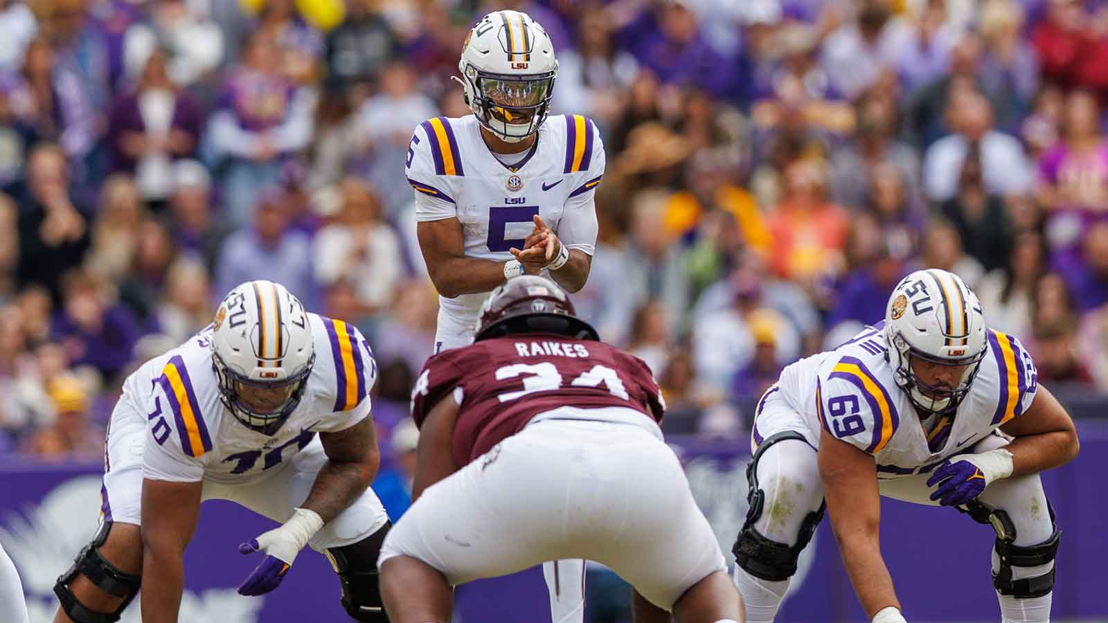 Did CFP just troll Commanders’ Jayden Daniels amid viral No. 5 issue?