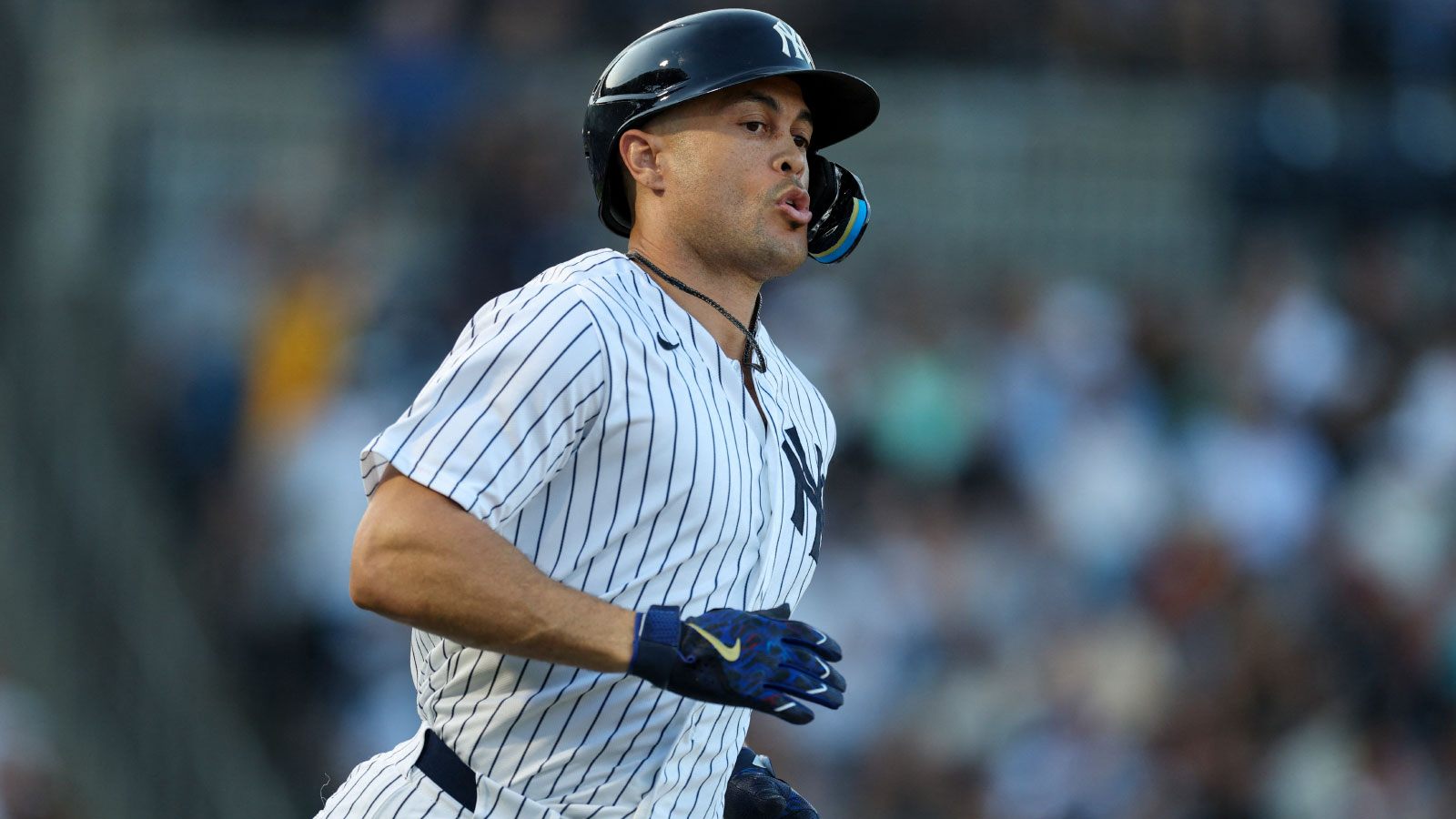 Yankees’ Giancarlo Stanton takes big step toward injury return