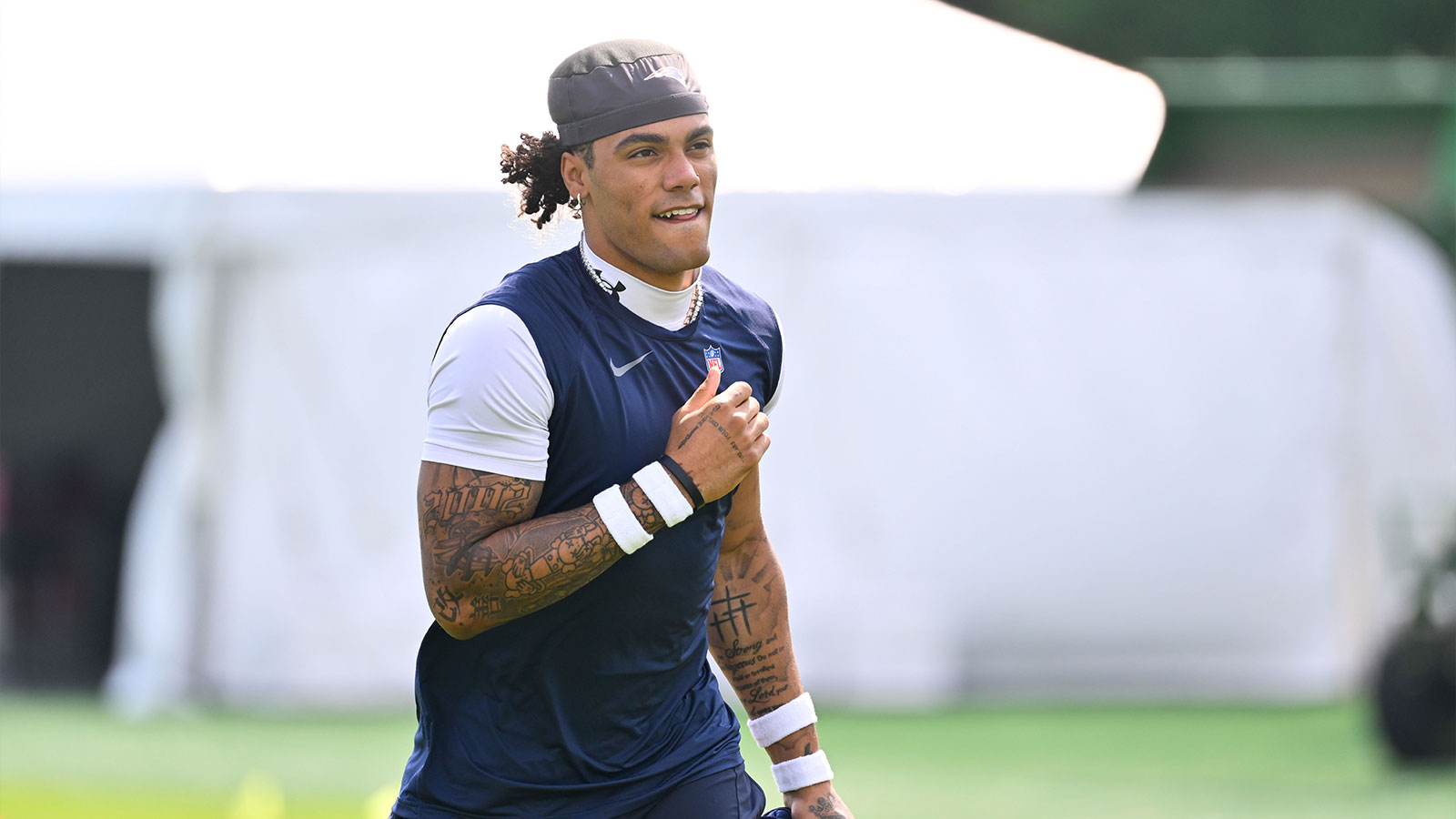 Patriots’ Christian Gonzalez drops truth bomb on how A.J. Brown trash talk will help both of them