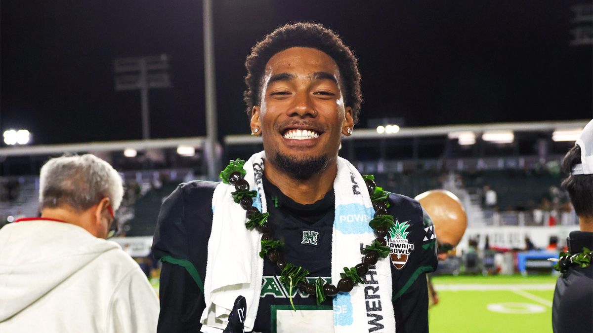Hawaii football missing leading receiver vs. Stanford