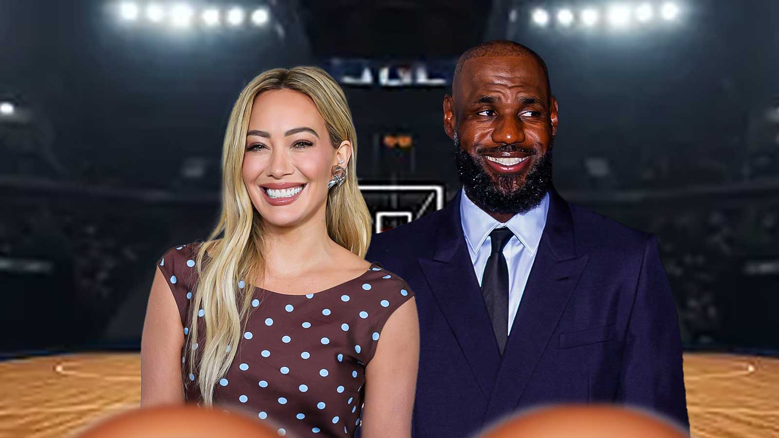 Hilary Duff jokingly compares tour route to LeBron James 76ers move