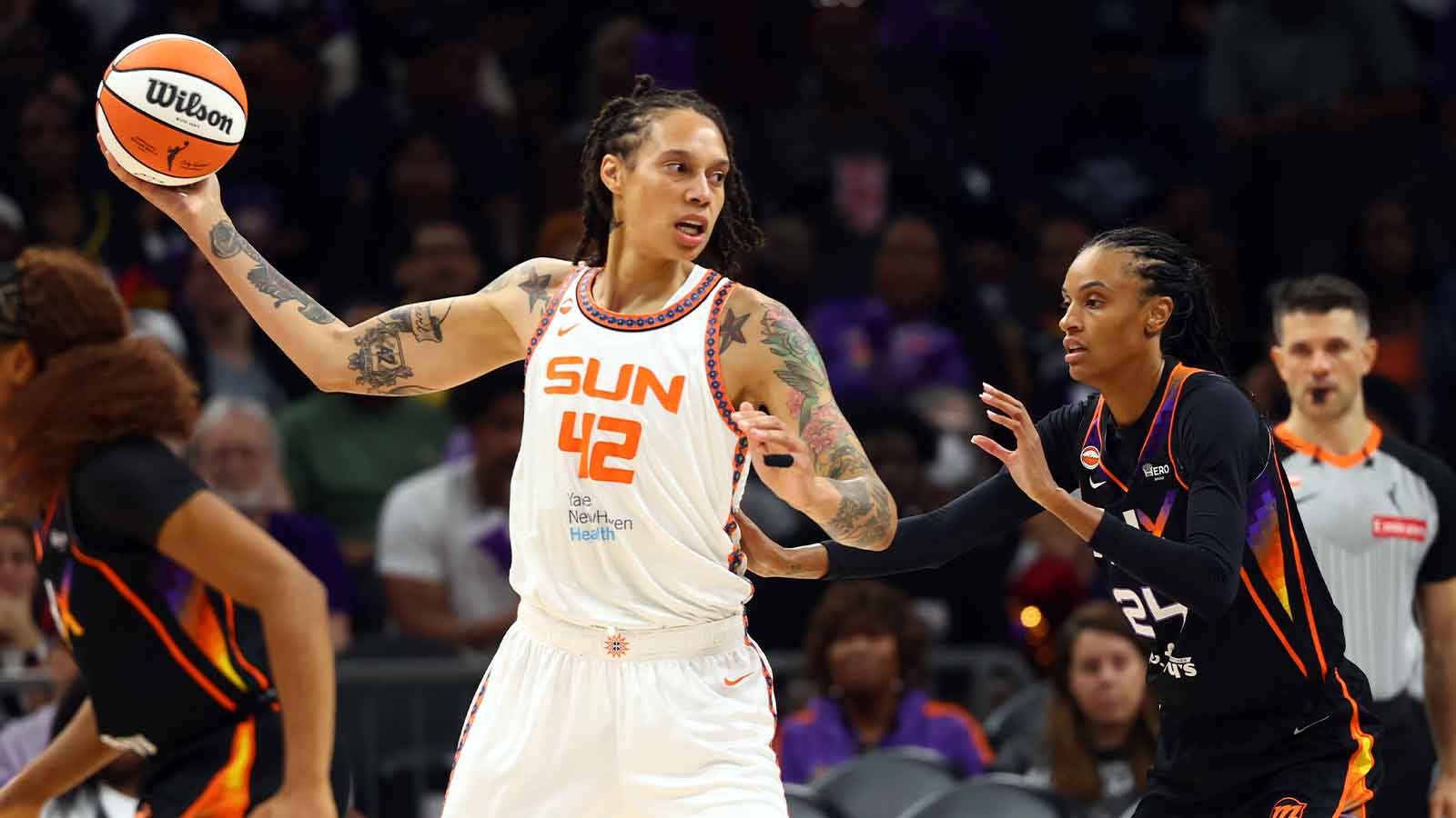 Brittney Griner remains on injury report ahead of Mercury clash
