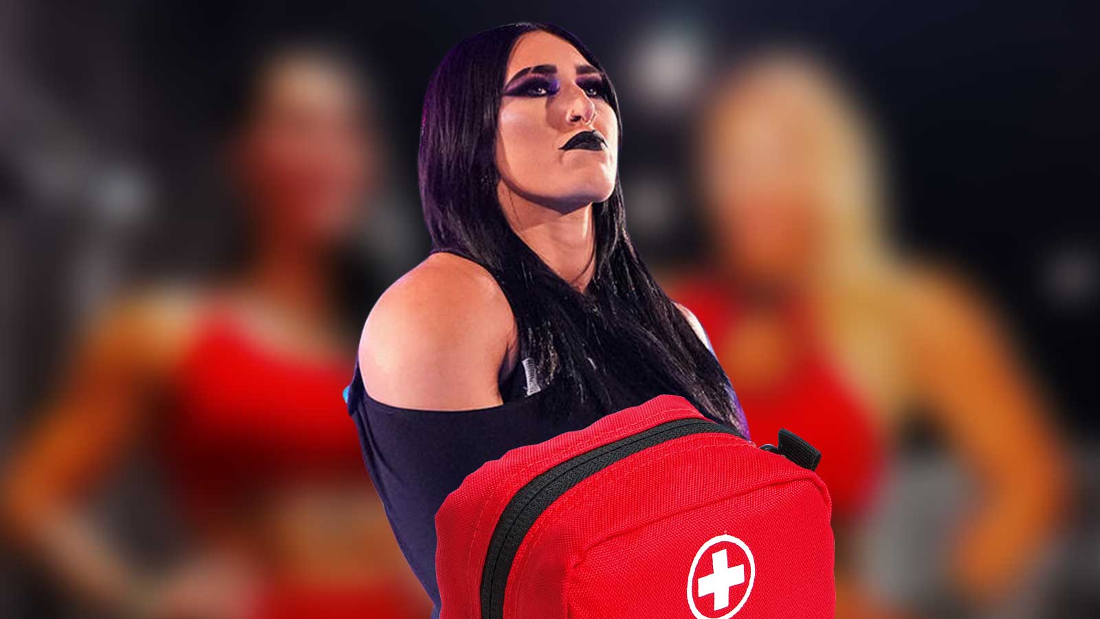 Injured WWE star Rhea Ripley spotted training despite heavily bandaged leg