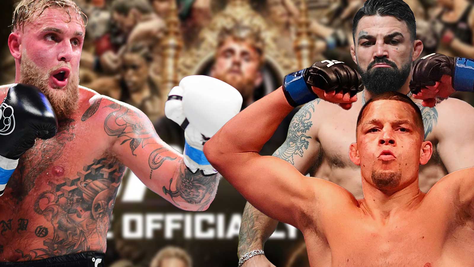 Jake Paul eyeing Nate Diaz/Mike Perry MMA fights next year after PFL-MVP merger