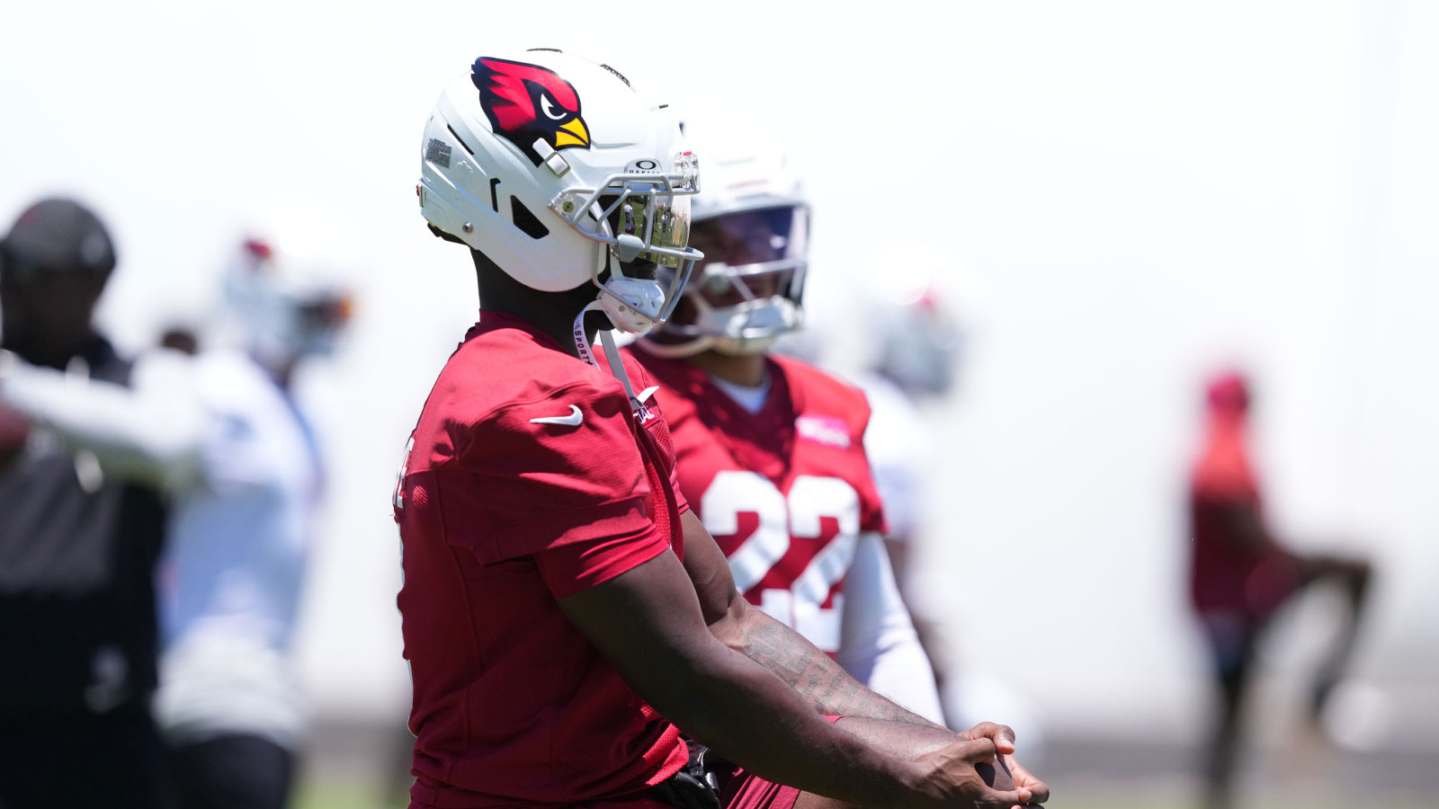 Cardinals’ Jeremiyah Love listed as backup behind Tyler Allgeier on first depth chart