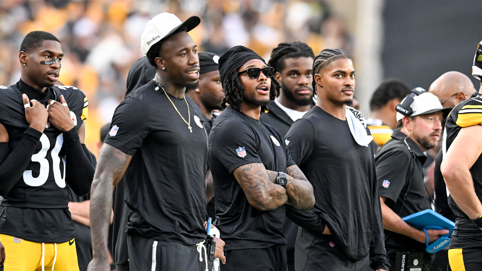 Steelers’ Jalen Ramsey makes clear request on Joey Porter Jr. standoff