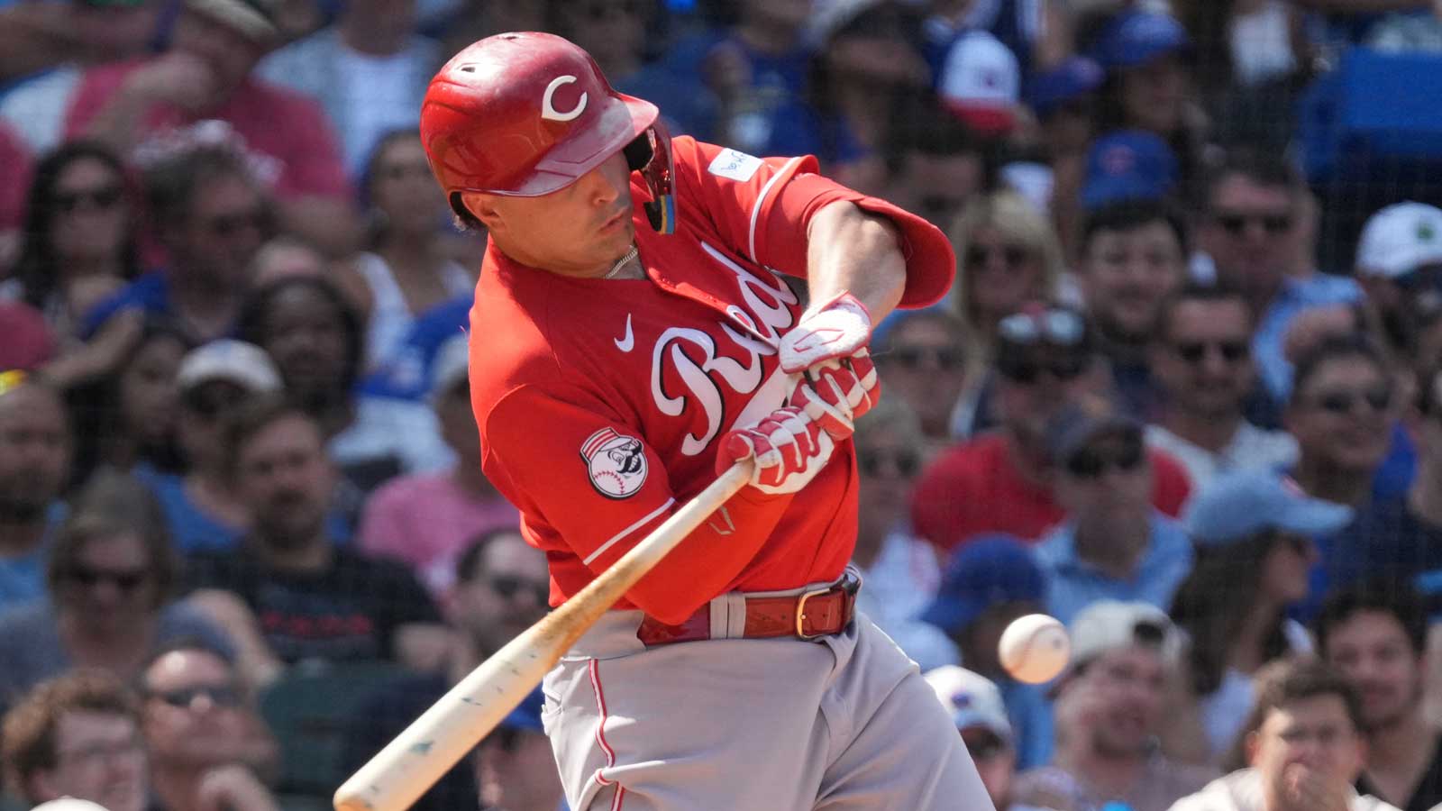 Reds slugger Sal Stewart can’t stop strengthening Rookie of the Year case