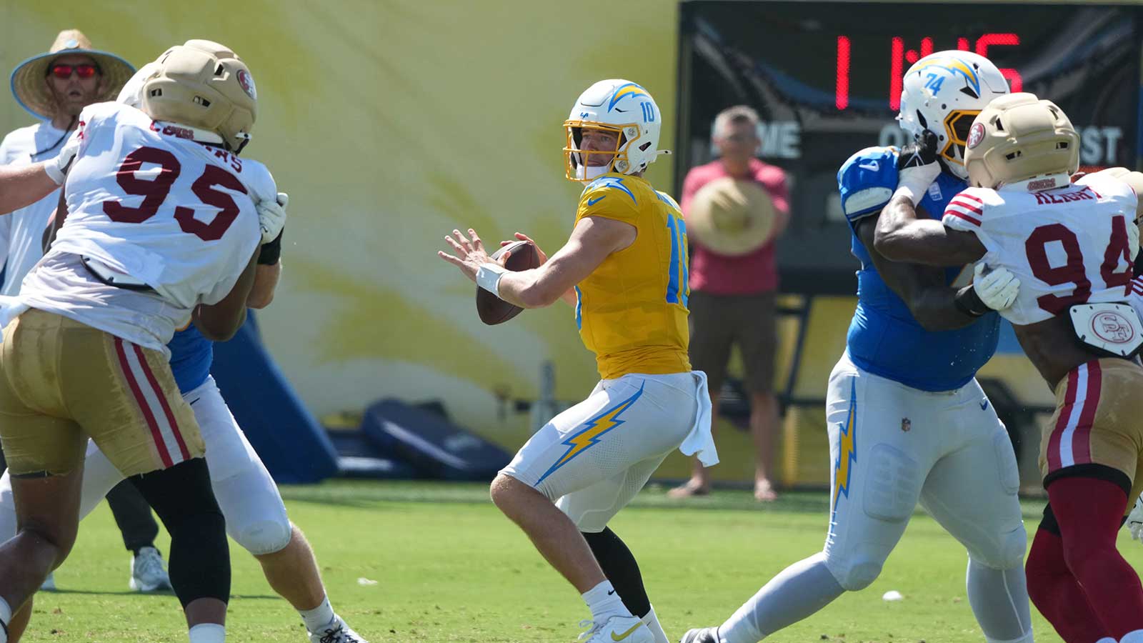 Why drafting Justin Herbert in fantasy football is a must despite offensive injuries piling up