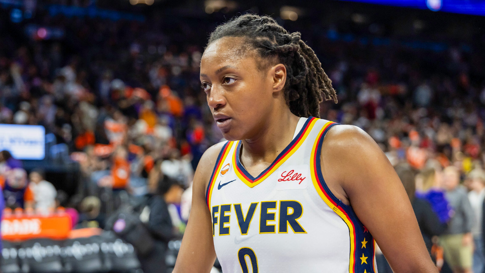 Fever’s Stephanie White explains Kelsey Mitchell’s absence from 4th quarter vs. Tempo