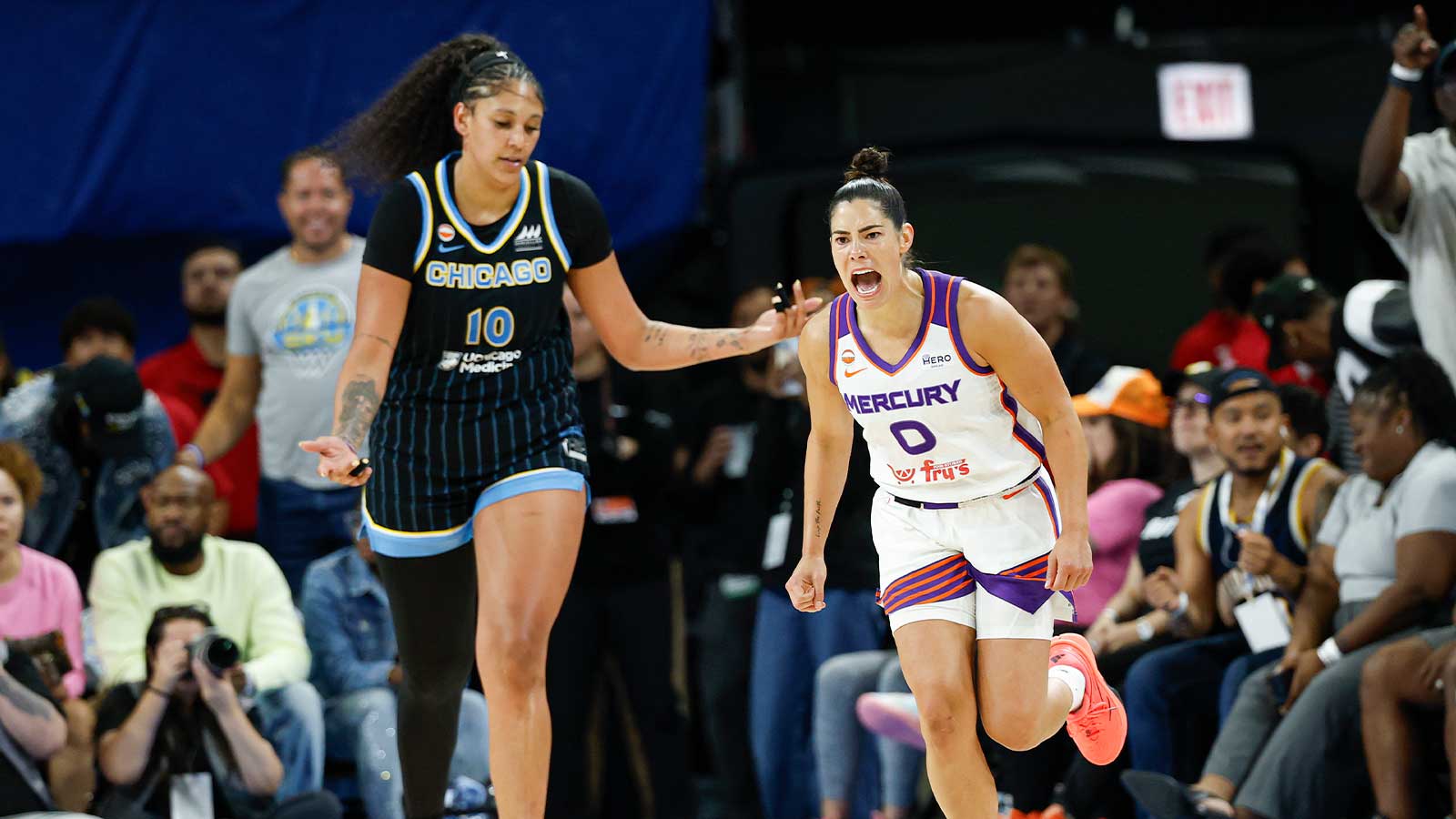 Kelsey Plum promises to be ‘shot out of cannon’ in Mercury home debut