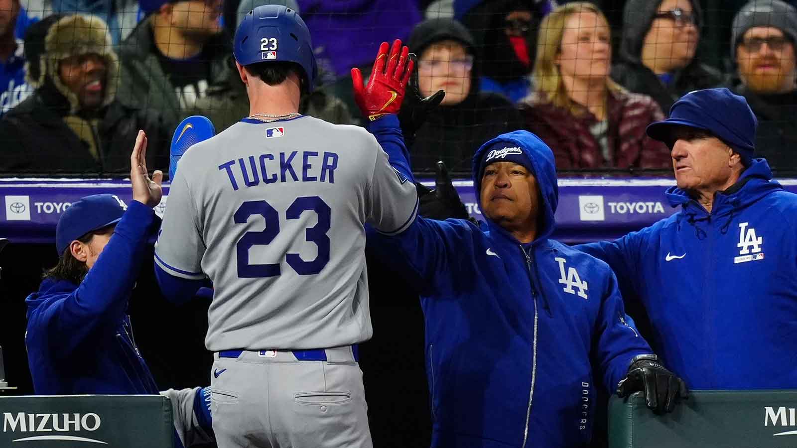 Dodgers’ Dave Roberts sends powerful message to Kyle Tucker after recent struggles