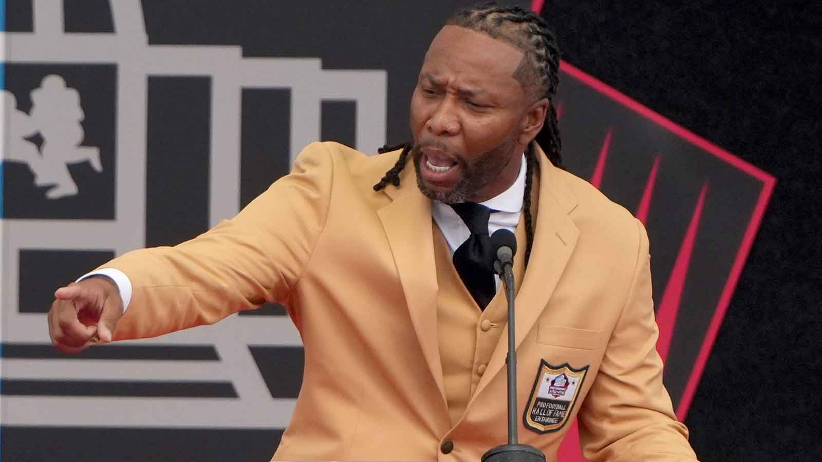 Larry Fitzgerald’s heartfelt message to Cris Carter after HOF induction