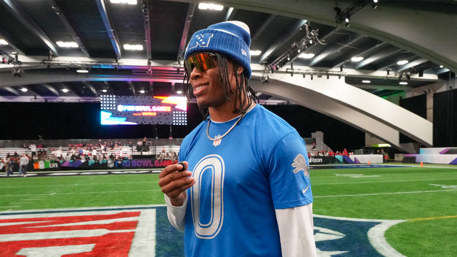 Jahmyr Gibbs gives cryptic answer on missing Lions practice amid contract talks