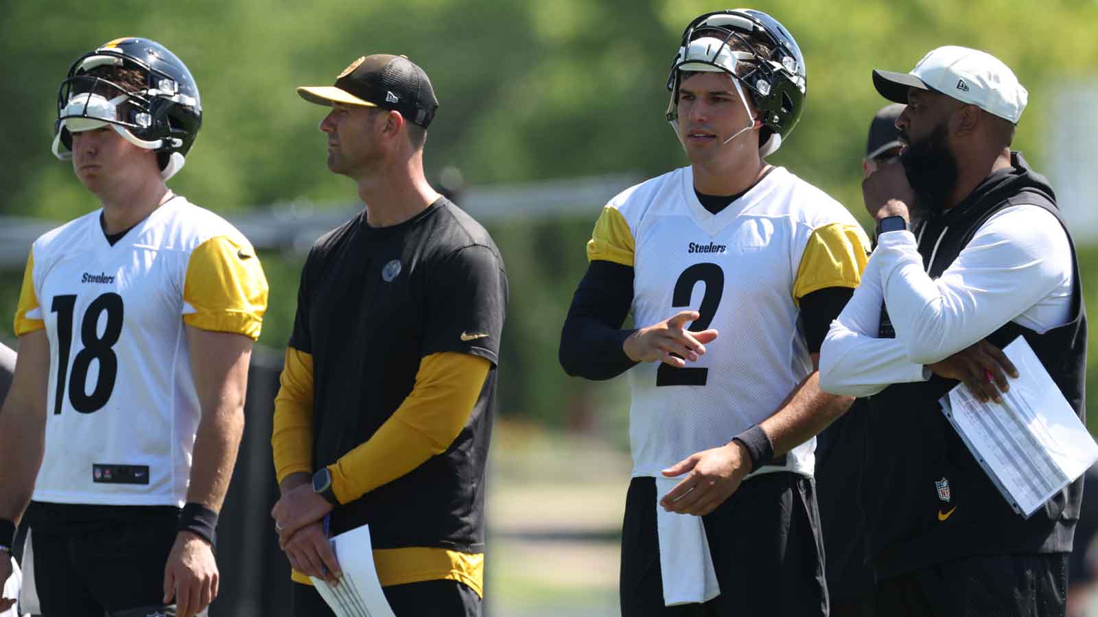 Steelers’ Mason Rudolph, Will Howard training camp stock heading in opposite directions