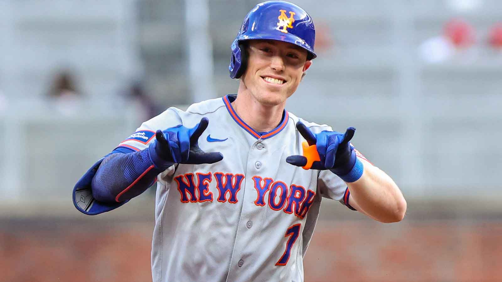 Brett Baty pulls off extremely rare Mets franchise feat in first inning vs. Braves