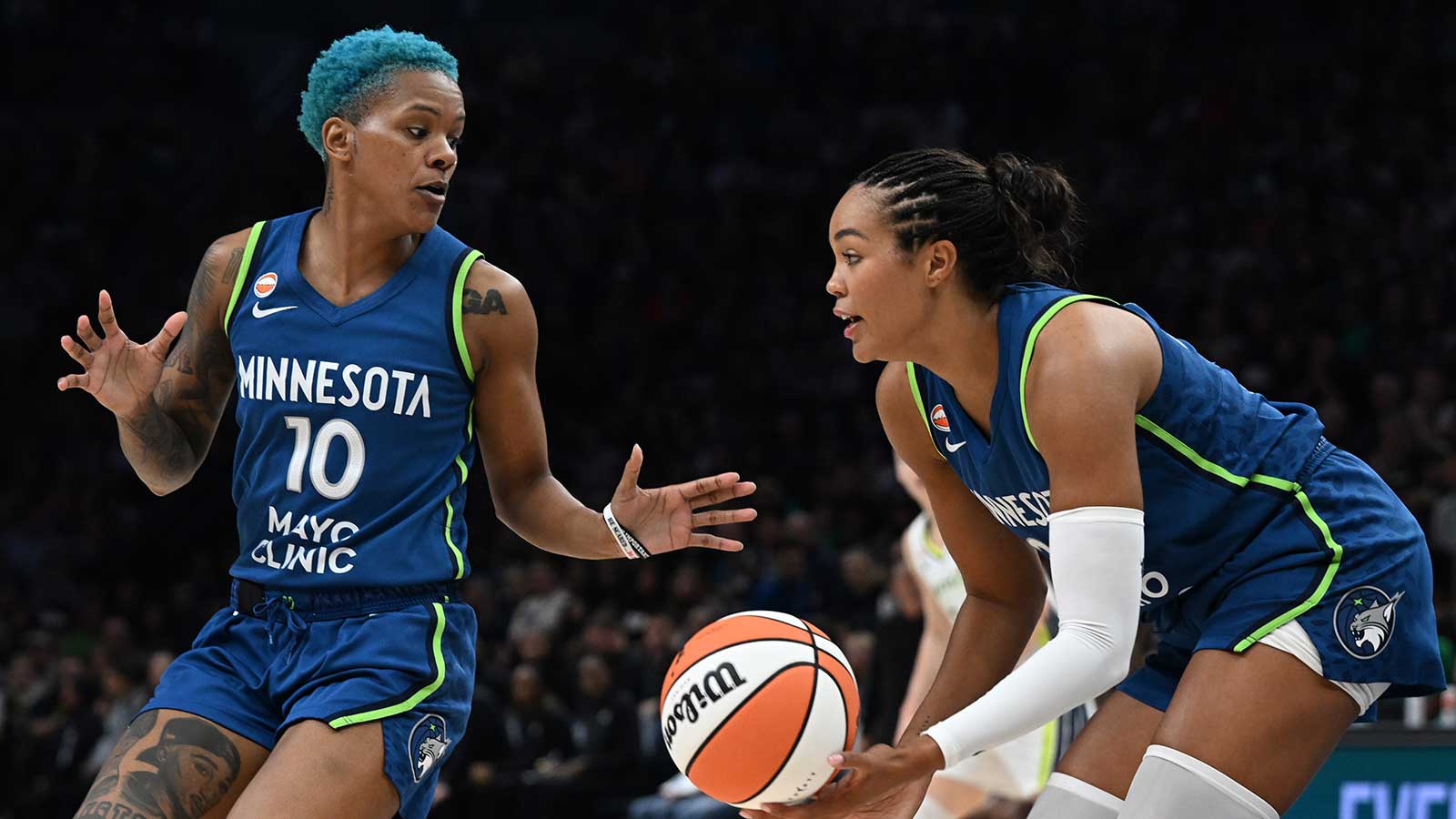 Lynx’s Napheesa Collier gets real about playing without Courtneyu Williams