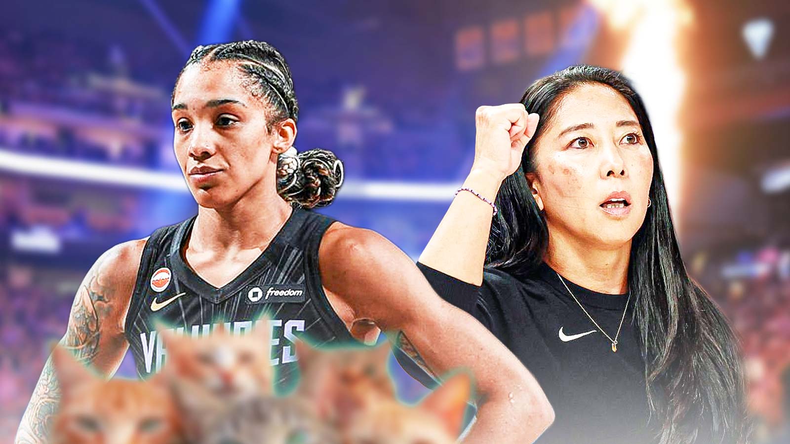 Valkyries’ Natalie Nakase drops ‘cat-like’ comp for DPOY frontrunner Gabby Williams