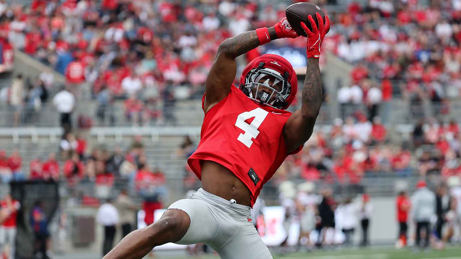 Young Ohio State football WRs get endorsement from DB that not even Jeremiah Smith can touch