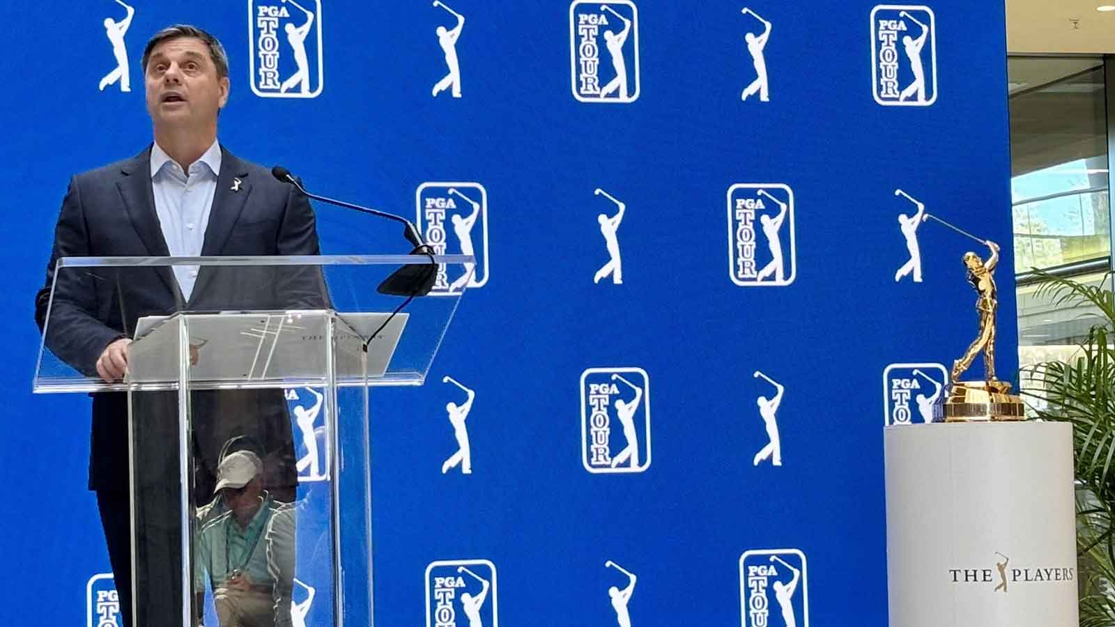 PGA Commissioner sounds off on LIV golfers coming back to tour