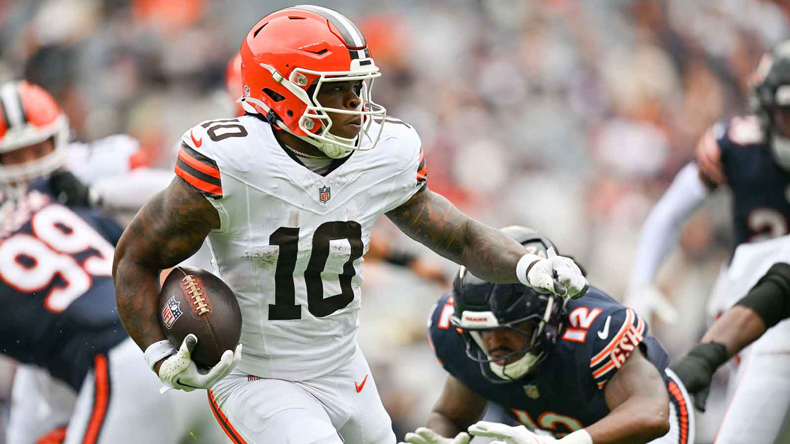 Browns RB Quinshon Judkins’ Bills joint practice absence explained