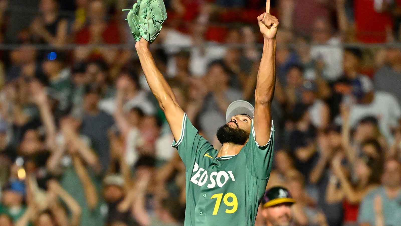 Red Sox sets new franchise record with 13-1 win over Athletics