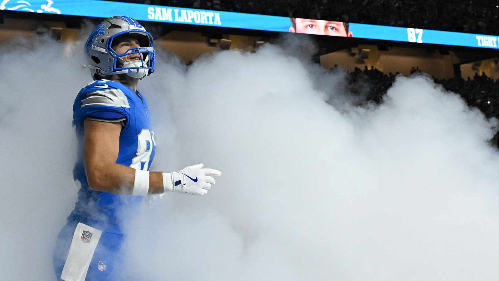 ‘The Pat McAfee Show’ reacts to Lions’ concerning Sam LaPorta injury update