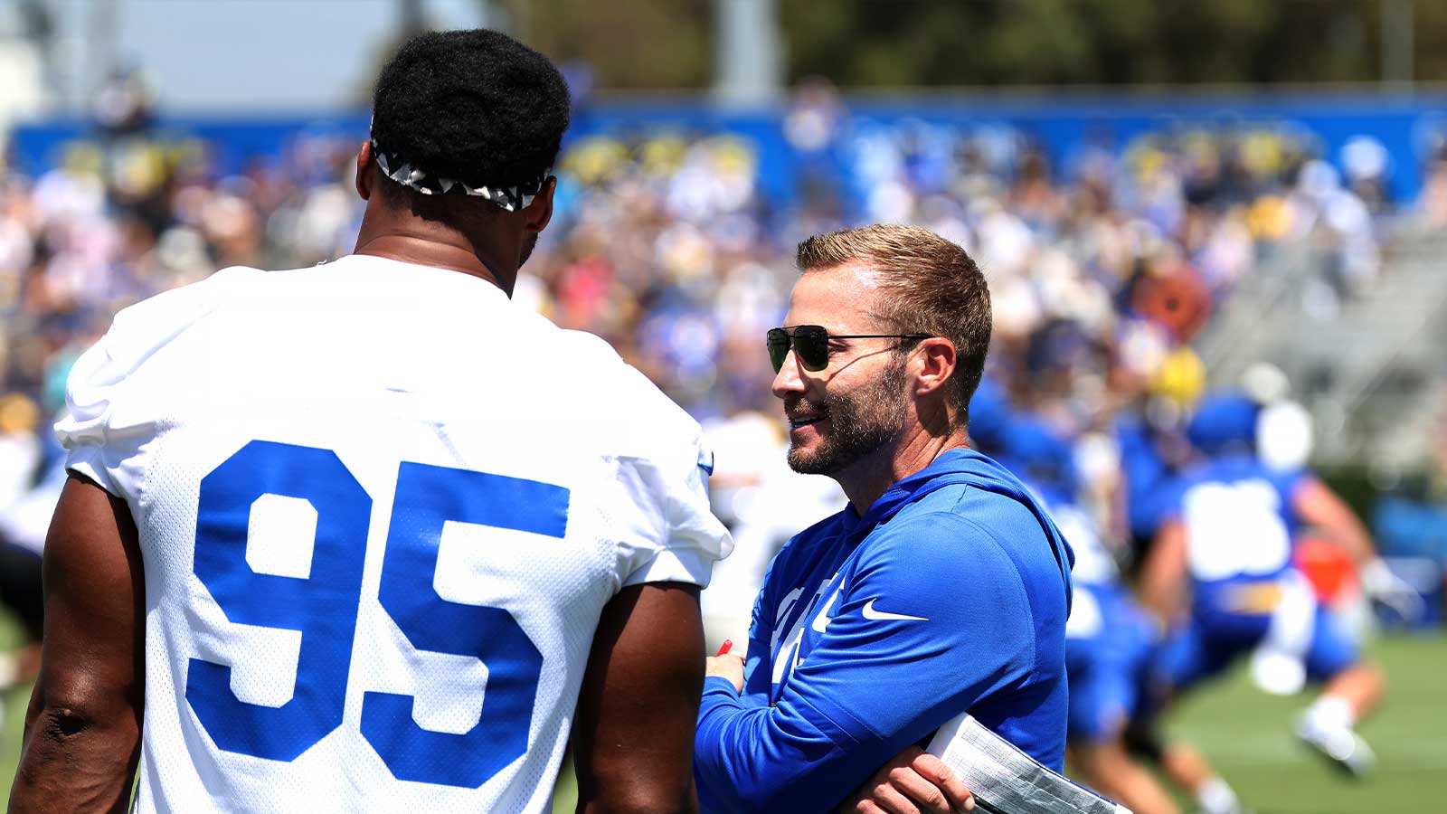 Even Sean McVay was impressed by ‘freaky’ Myles Garrett training camp feat