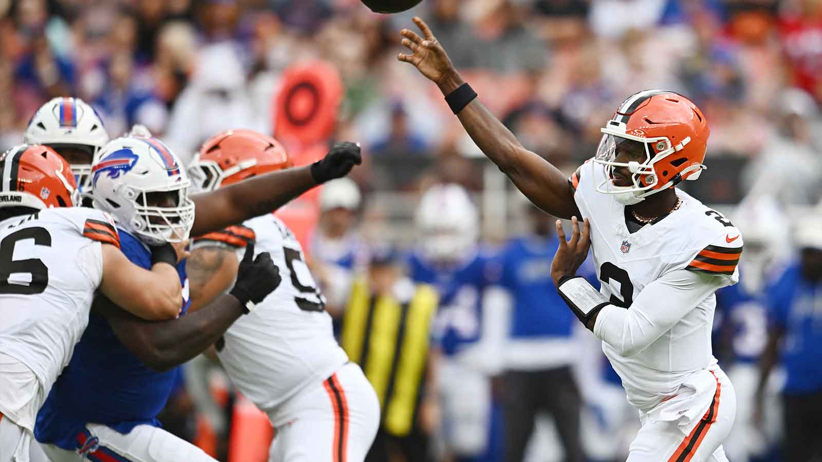 Shedeur Sanders’ hot start vs. Bills will catch Deshaun Watson’s attention amid Browns QB battle