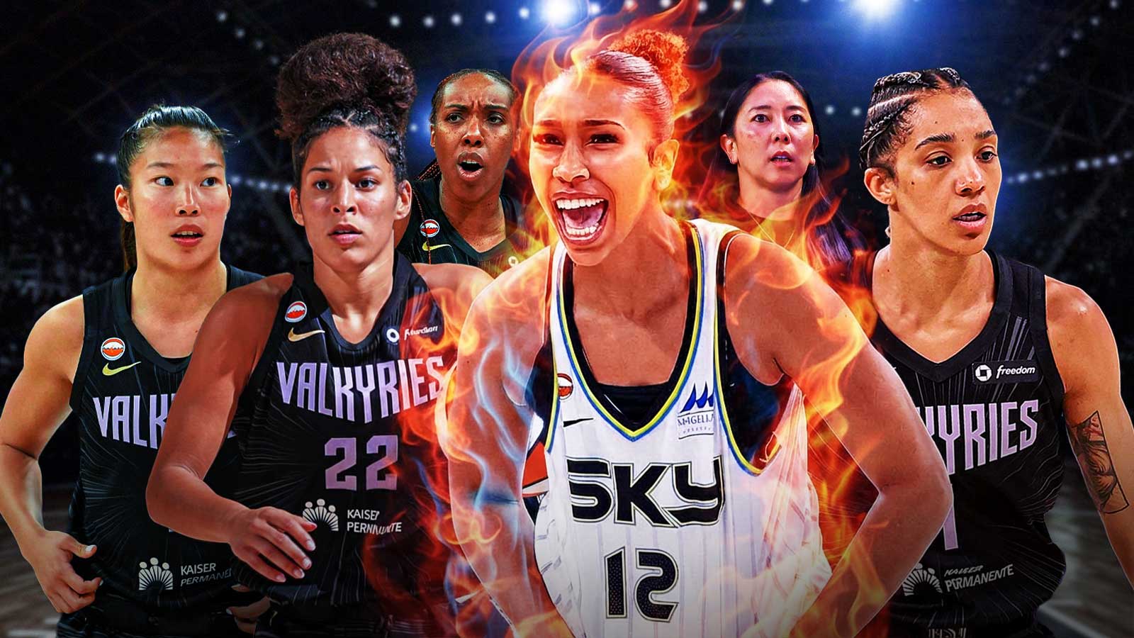 Sydney Taylor’s game-winner spoils Valkyries bench’s 21-point comeback attempt