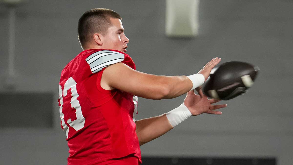 The Julian Sayin target ESPN is targeting as Ohio State’s breakout candidate