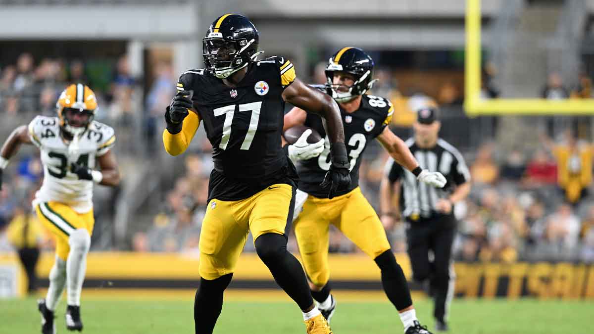 Broderick Jones trade grades for Cowboys, Steelers