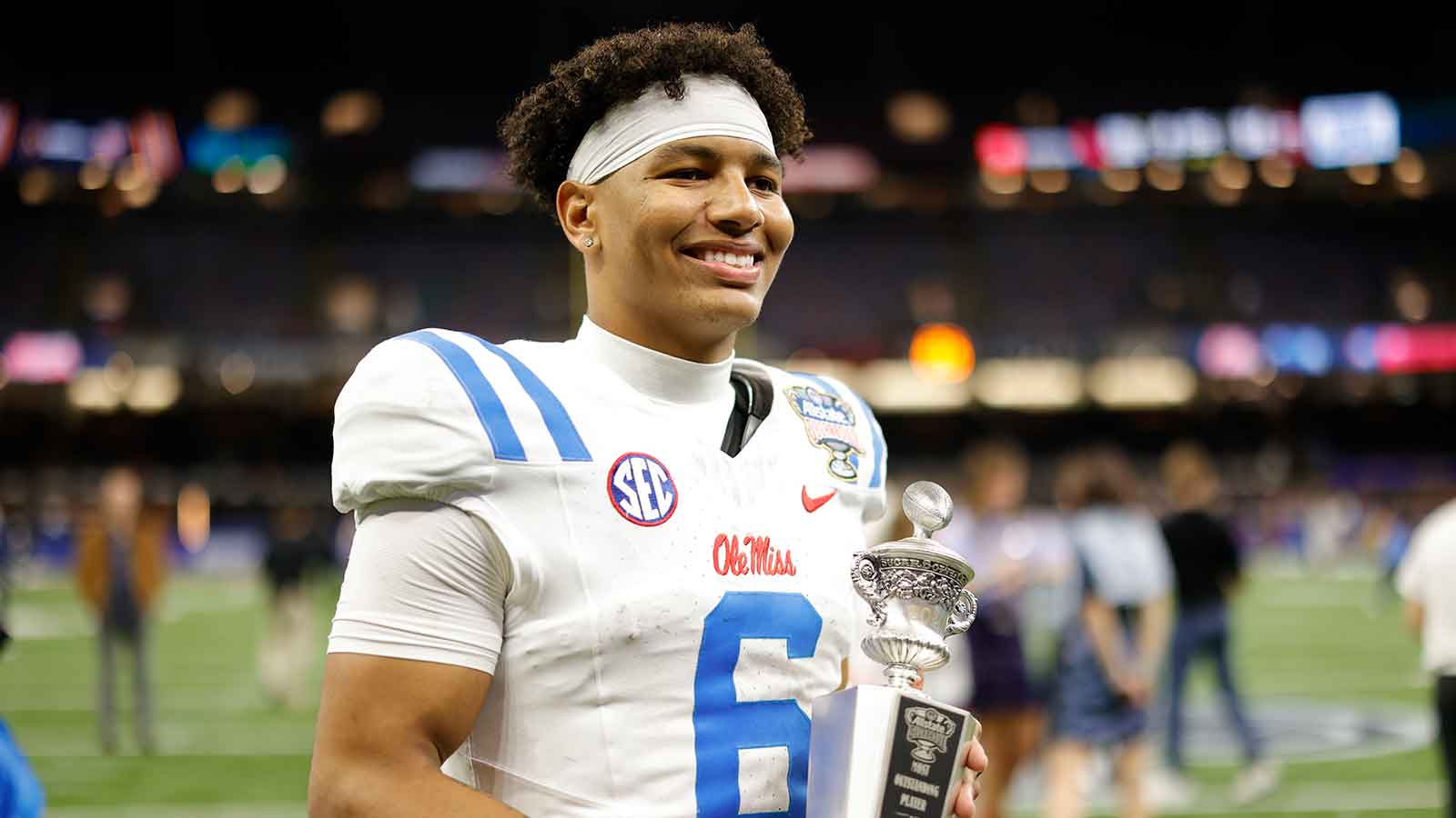 Ole Miss’s Trinidad Chambliss thrives in chaos, but he absolutely ‘hates’ it