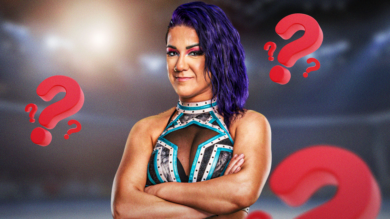 Bayley backstage at a non-WWE event amid contract rumors and hiatus