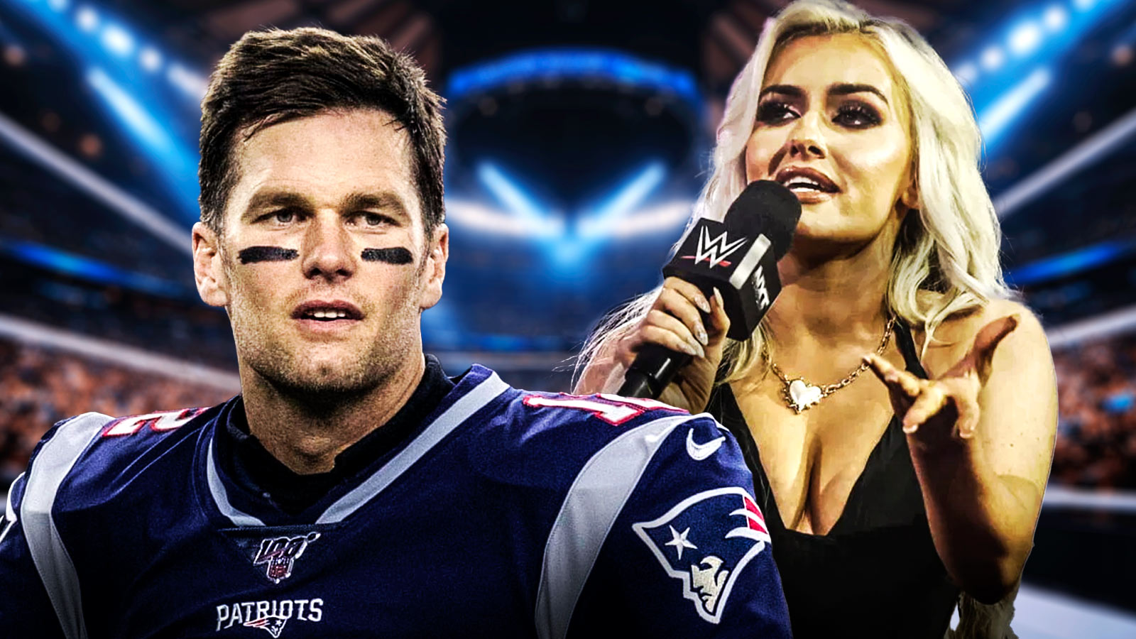 WWE star Blake Monroe challenges Tom Brady to step in the ring: ‘Come and show me’