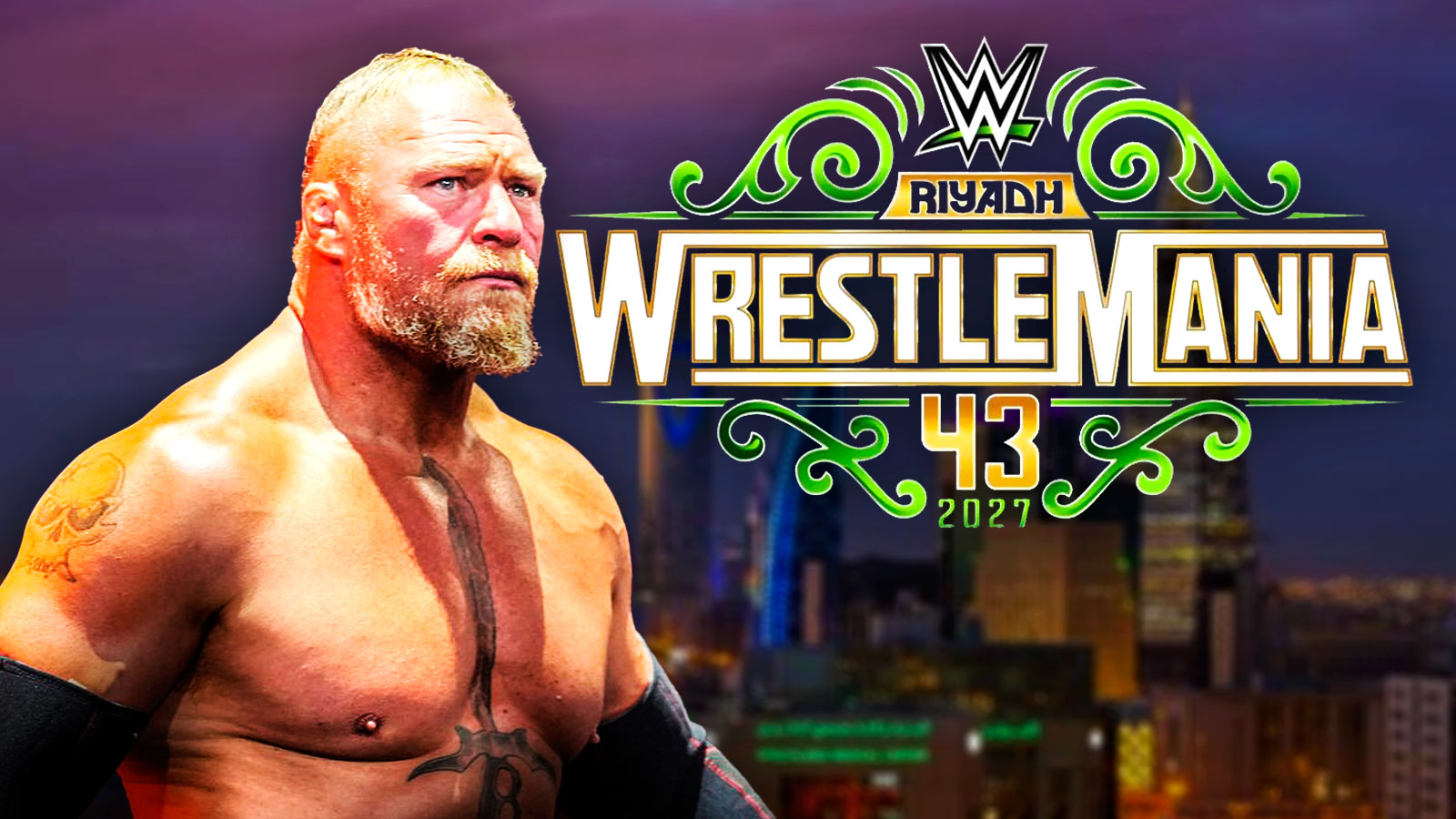 Brock Lesnar is retired from WWE, but he could return at WrestleMania 43 with a twist
