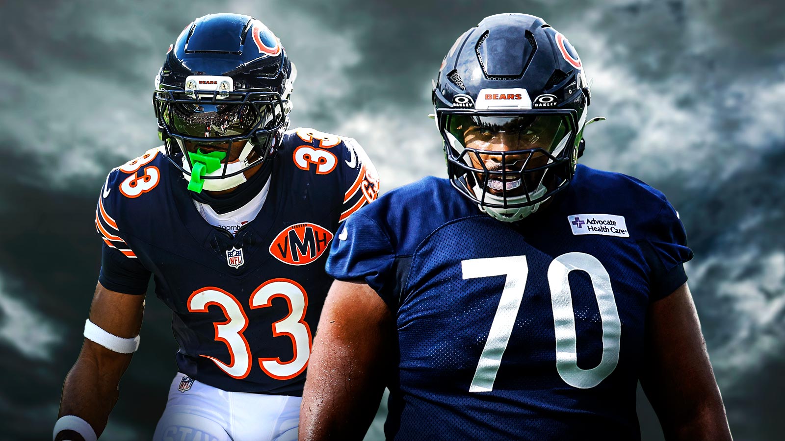 2 key Bears struggling early during 2026 NFL training camp