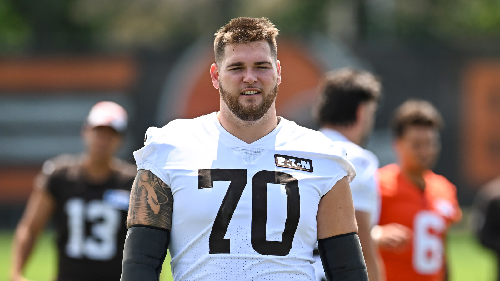 Zak Zinter leaves training camp practice on cart as injuries pile up Zak Zinter leaves training camp practice on cart as injuries pile up