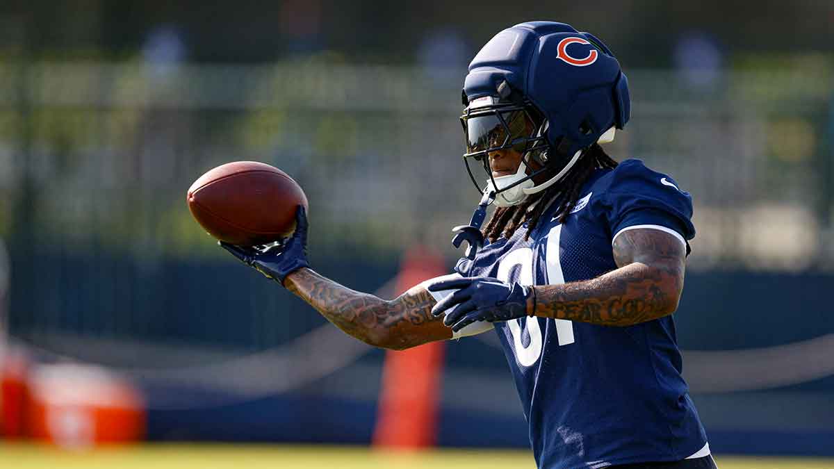 Bears’ Zavion Thomas turns on the jets with stunning 96-yard touchdown