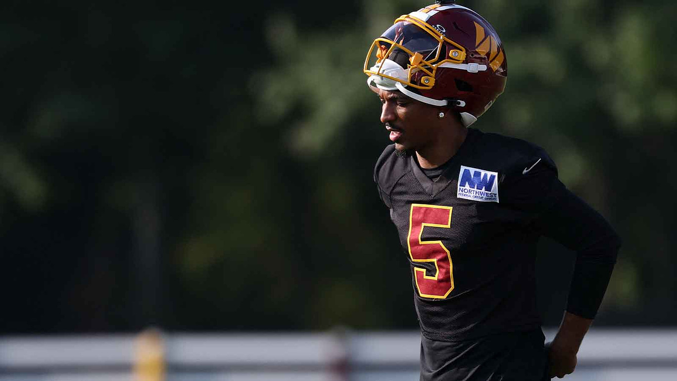 Jayden Daniels’ ‘more armor’ Commanders transformation will be crucial to keep him healthy