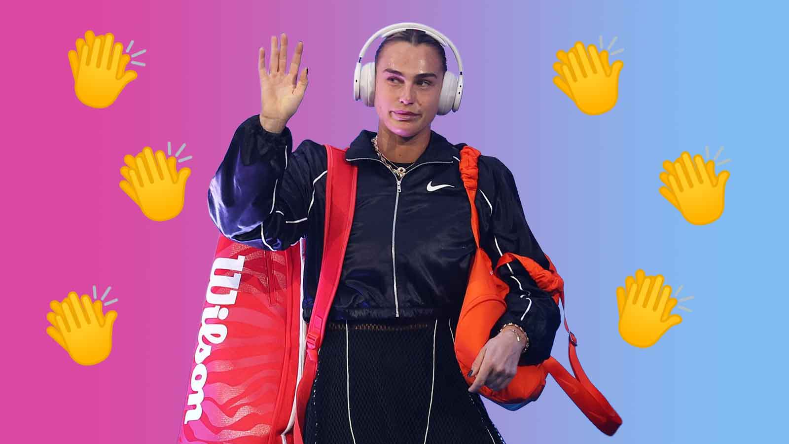 Aryna Sabalenka claps back at reporter over party question