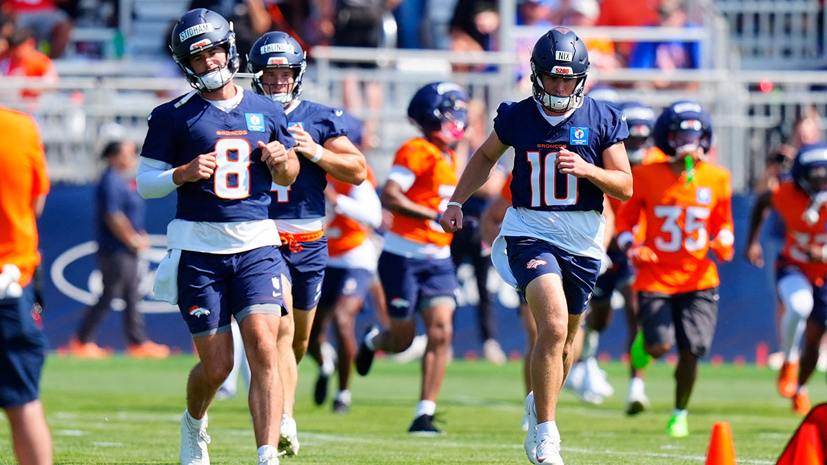 Who will be Bo Nix’s backup quarterback with Broncos this season?