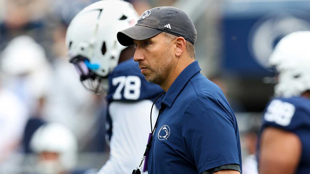 Penn State football coach Matt Campbell gives injury updates on Brock Riker, Andrew Rappleyea after Buffalo win