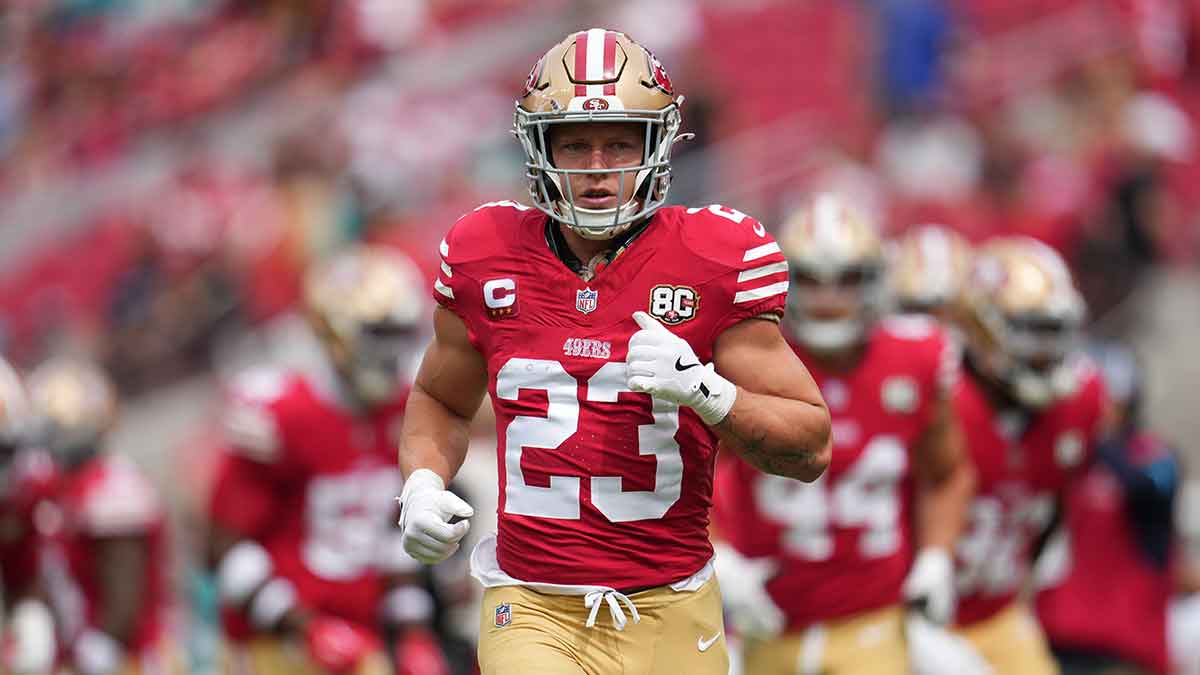 49ers’ Christian McCaffrey hits 100 career touchdowns in near-record fashion