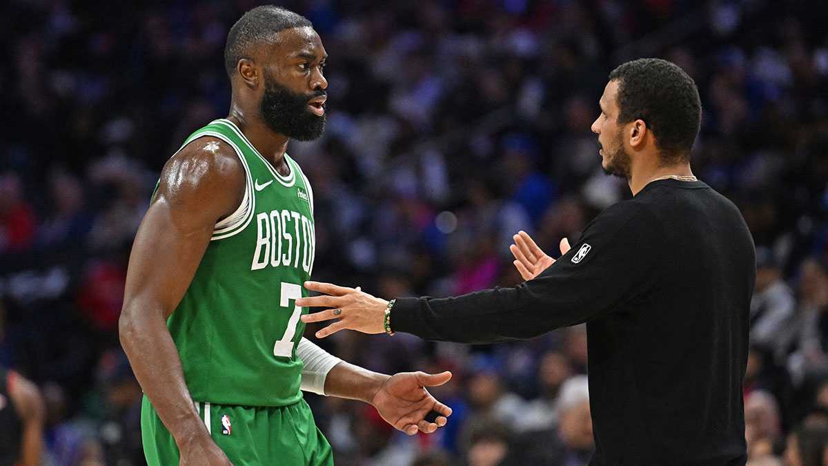 Come for Celtics’ Joe Mazzulla paying tribute to Jaylen Brown, stay for the Mitchell Robinson jab