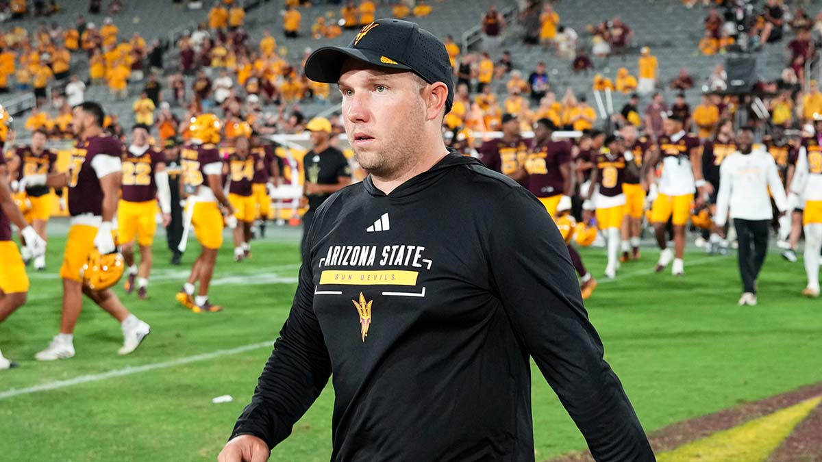 Arizona State’s Kenny Dillingham hilariously apologizes for using term