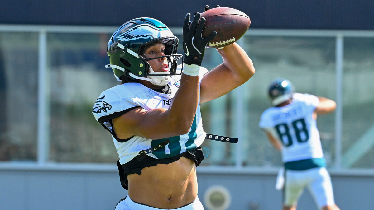 Eagles place second round rookie on IR with hamstring injury
