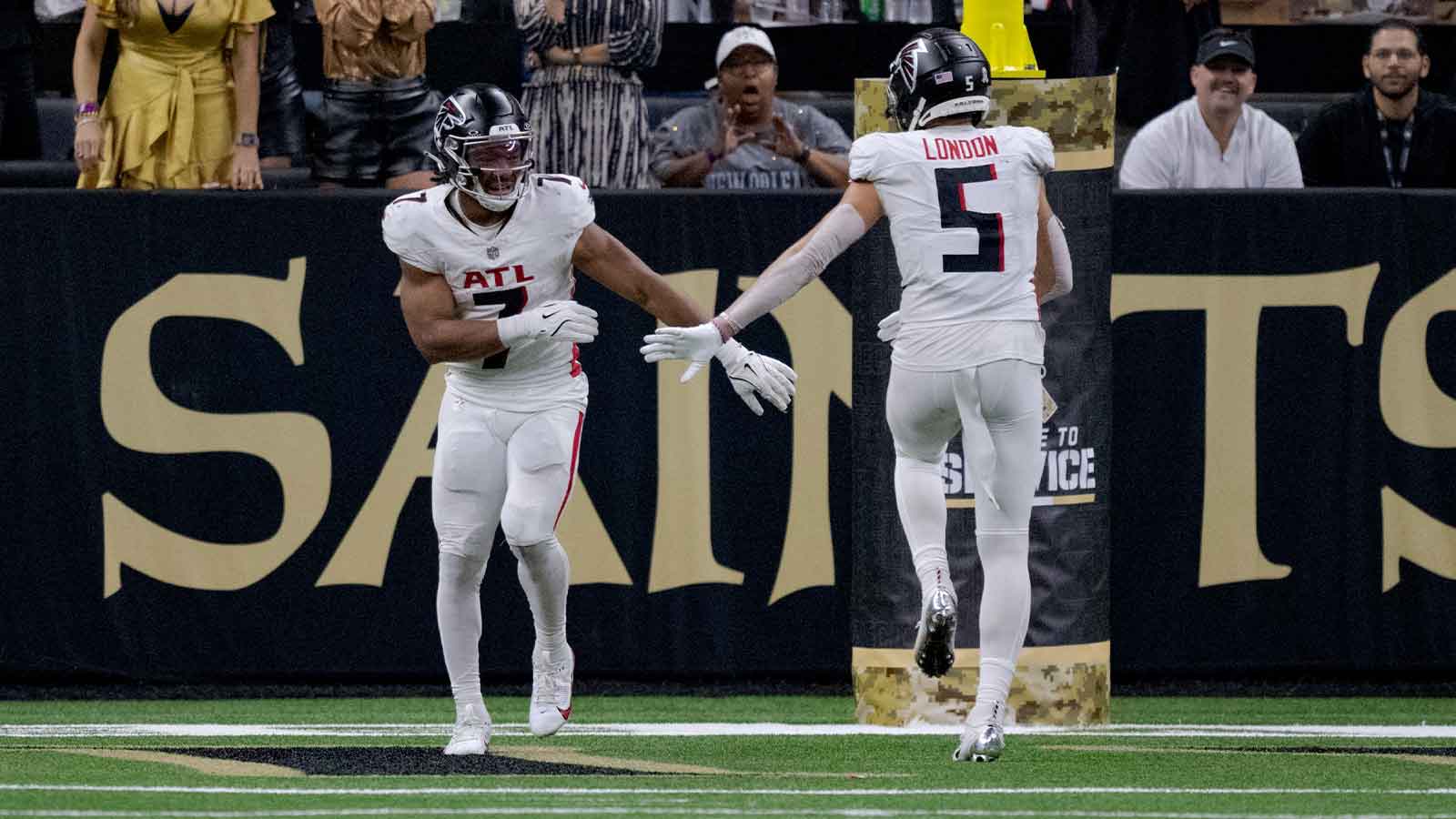 The intriguing Falcons story behind Bijan Robinson landing No. 7 from Drake London