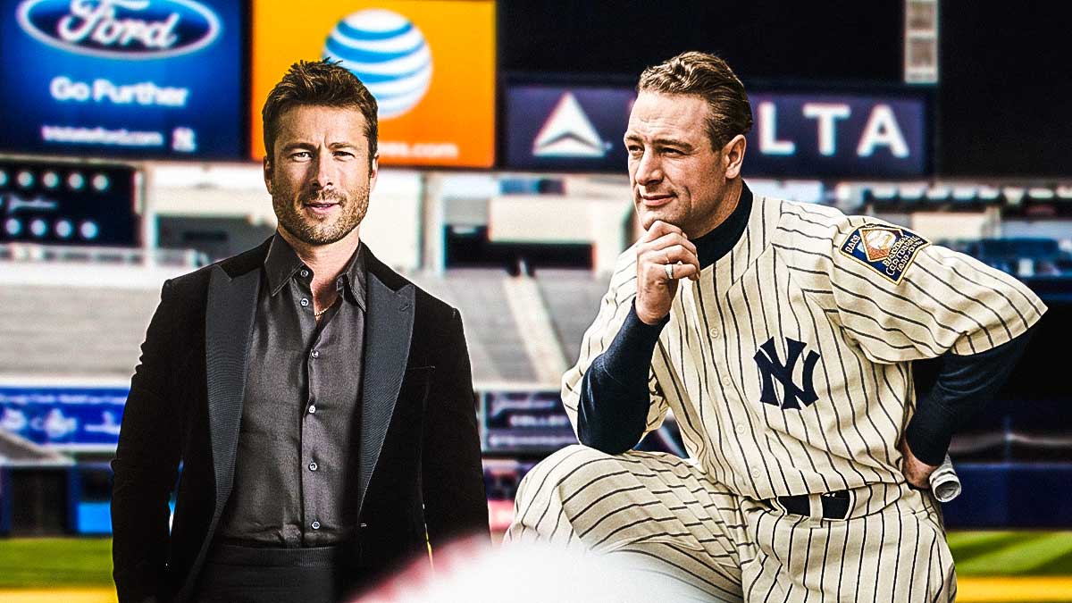 Glen Powell ‘excited’ as he breaks silence on rumored movie about Yankees icon Lou Gehrig